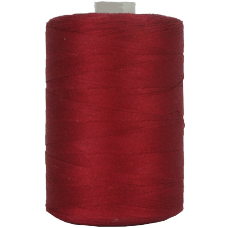 Cotton Quilting Thread – Burgundy – 1000 Meters – 50 Wt.