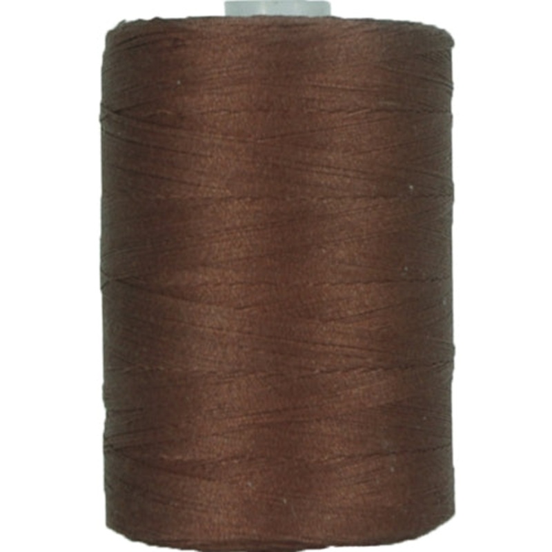 Cotton Quilting Thread – Chocolate Brown – 1000 Meters – 50 Wt.