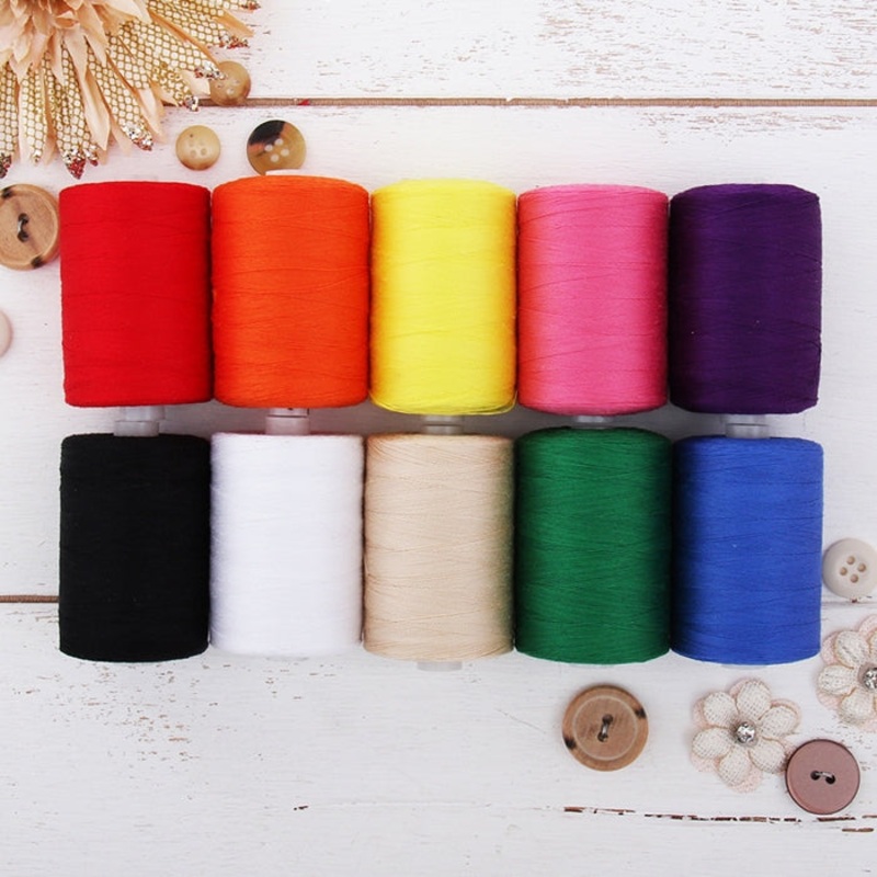 Cotton Quilting Thread Set – 10 Essential Tones – 1000 Meters