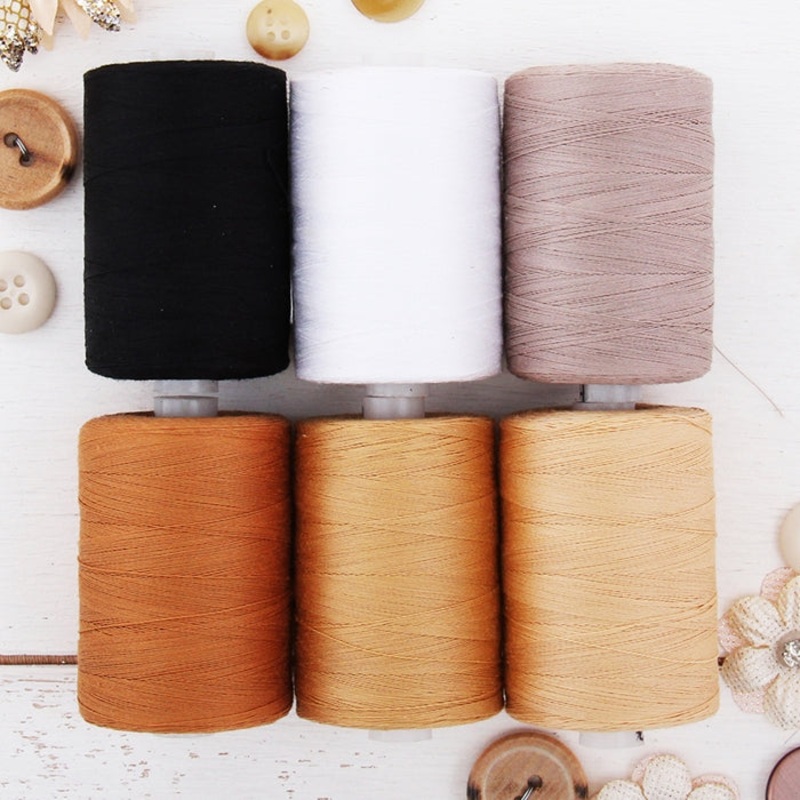Cotton Quilting Thread Set – 6 Quilting Tones – 1000 Meters