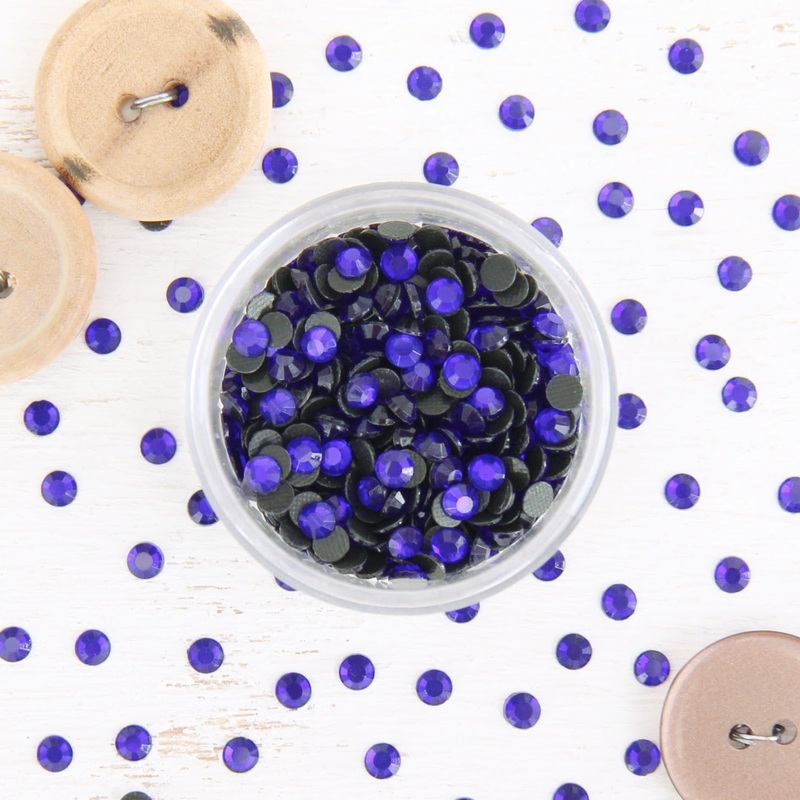 Hot Fix Rhinestones – SS10 – Cobalt – 1440 stones