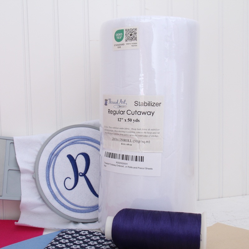 Regular Cutaway Embroidery Stabilizer – 12 inch 50 yd roll