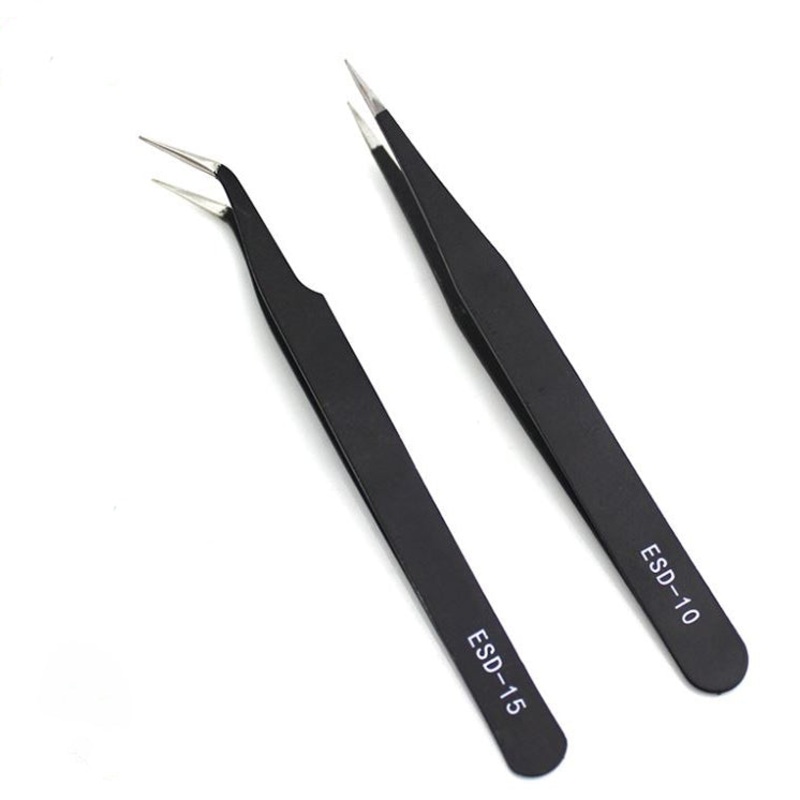 Set of Black Tweezers – Two Per Pack