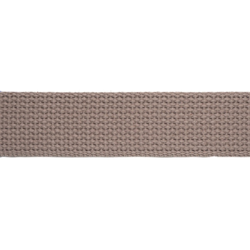2yd-Gray Cotton Webbing