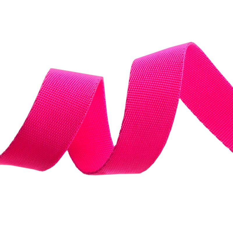 Cosmic/Pink – 1″ Nylon Webbing – by Tula Pink – One Yard