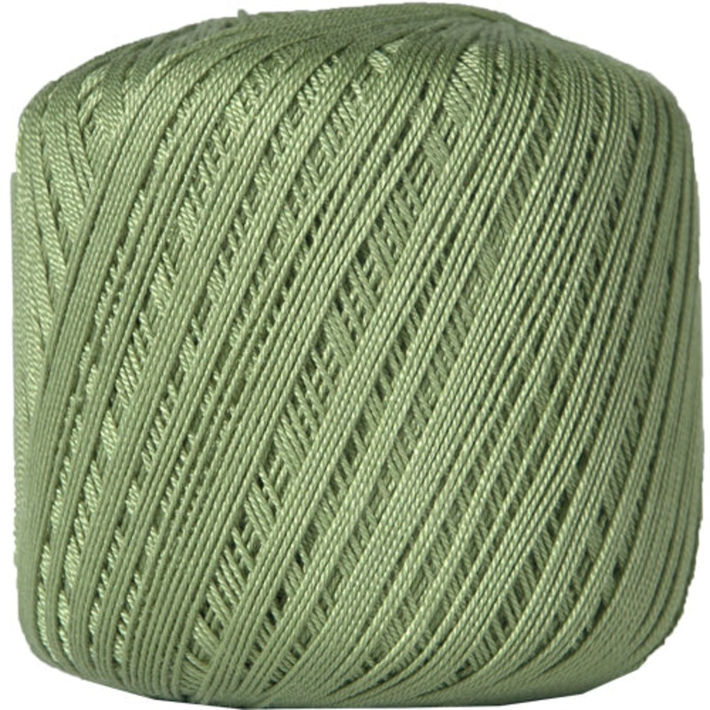 Cotton Crochet Thread – Size 10 – Avocado – 175 Yds