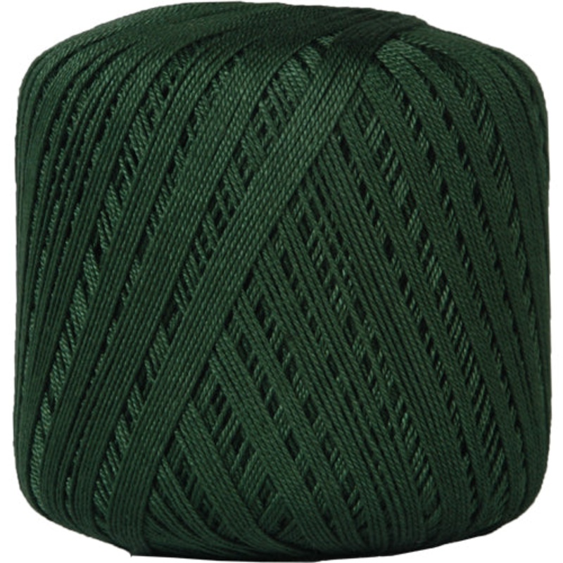 Cotton Crochet Thread – Size 10 – Holly Green – 175 Yds