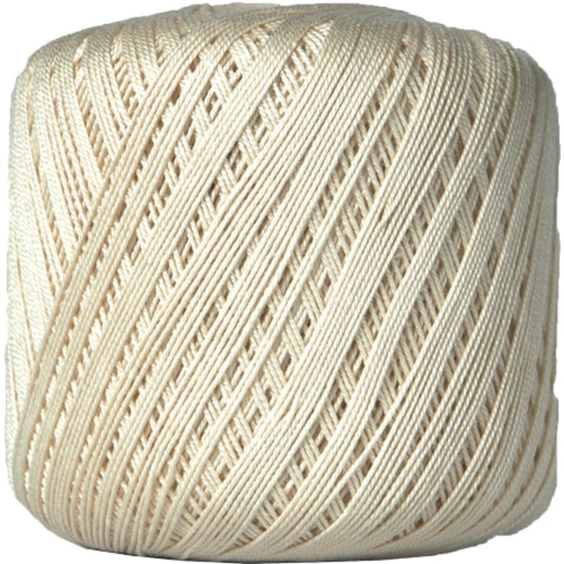 Cotton Crochet Thread – Size 10 – Natural – 175 Yds