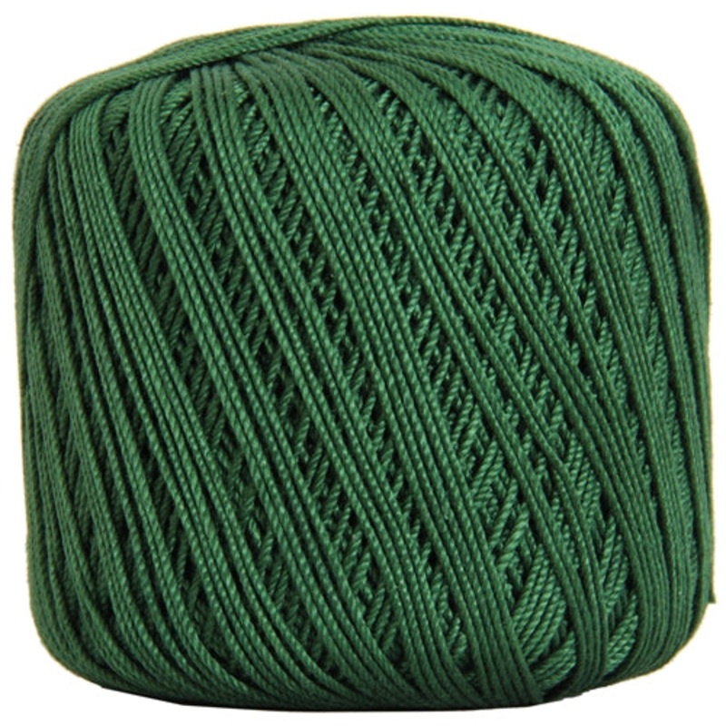 Cotton Crochet Thread – Size 3 – Holly Green- 140 yds