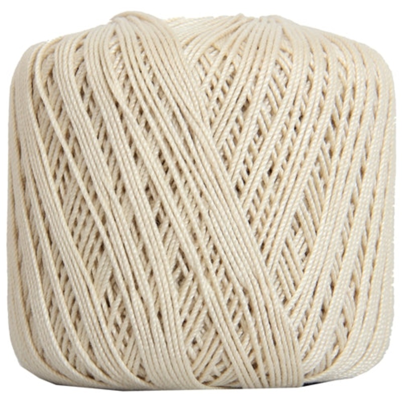 Cotton Crochet Thread – Size 3 – Natural- 140 yds