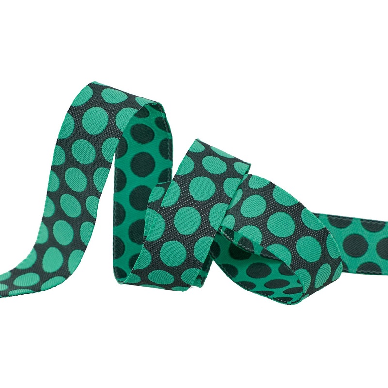 Dinosaur Eggs in Storm – 5/8″ width – Tula Pink Roar! – One Yard