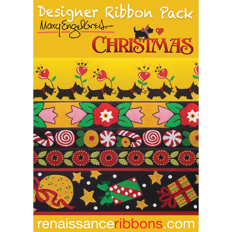 Mary Engelbreit-Christmas Ribbon Pack