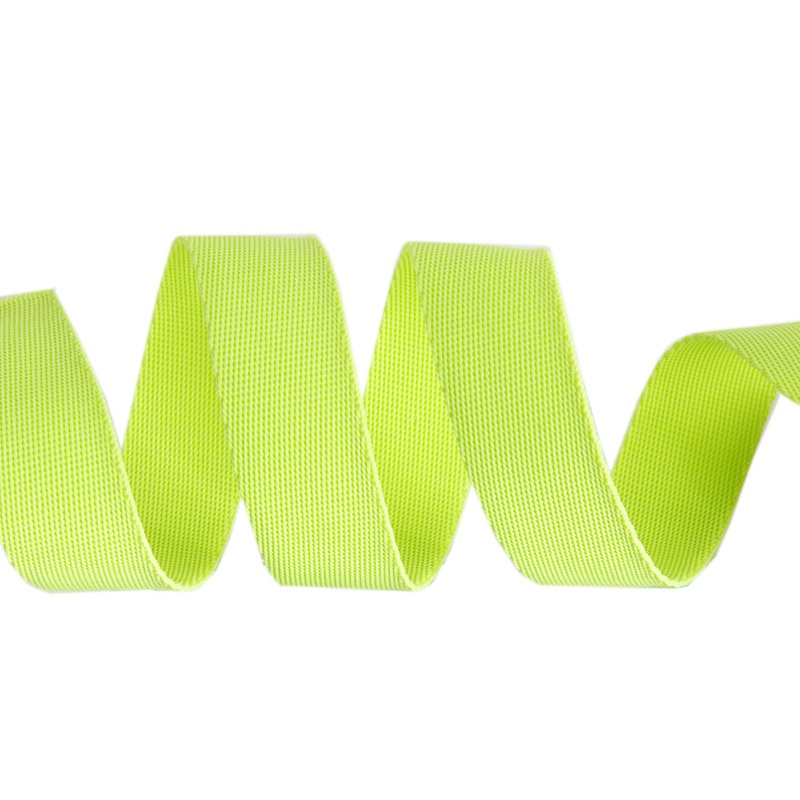 MoonBeam/Neon – 1″ Nylon Webbing – by Tula Pink – One Yard