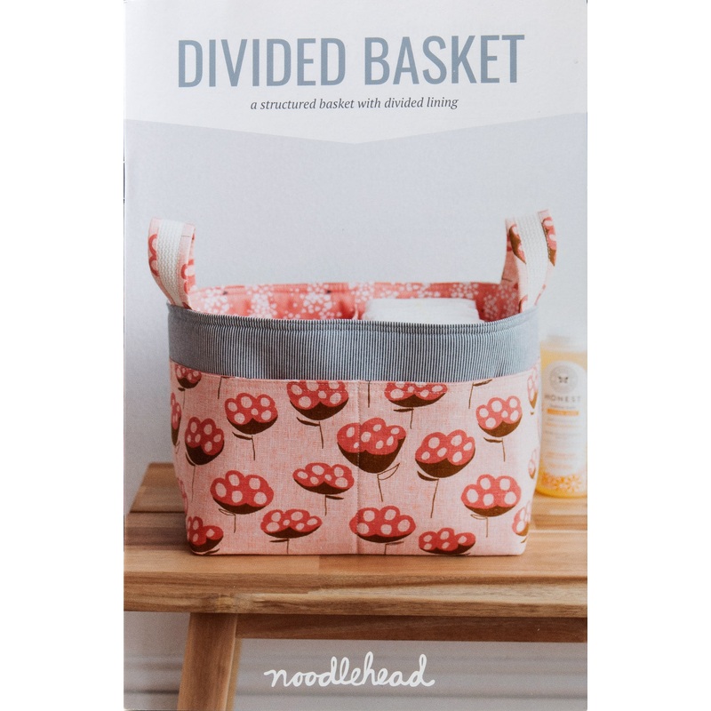 Pattern Divided Basket by Noodlehead