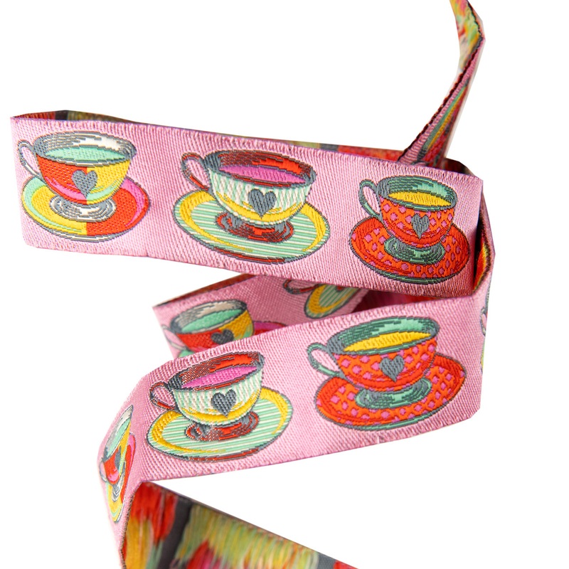 Tea Time Pink-7/8″-Tula Pink Curiouser