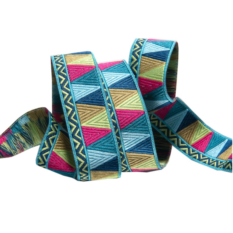 Triangle Zig Zag Ribbon by Amy Butler – 7/8″ -by the yard