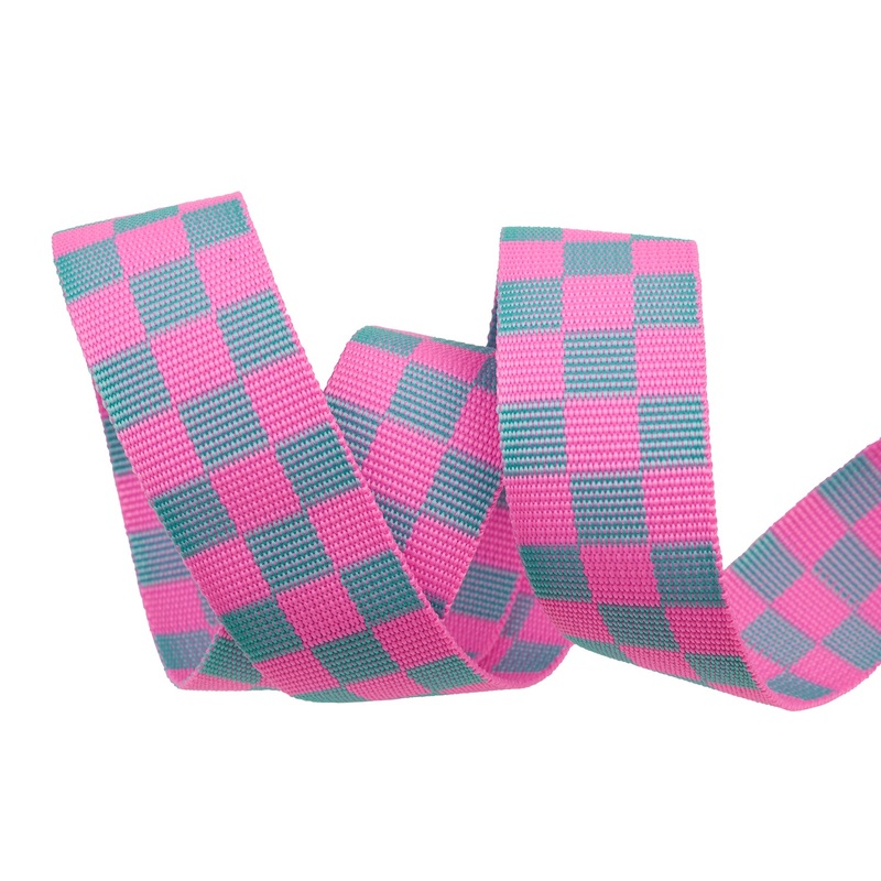 1-1/2″ Webbing – Check Please in Cosmic – Tula Pink Untamed – One Yard