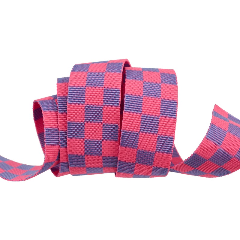 1-1/2″ Webbing – Check Please in Nova – Tula Pink Untamed – One Yard