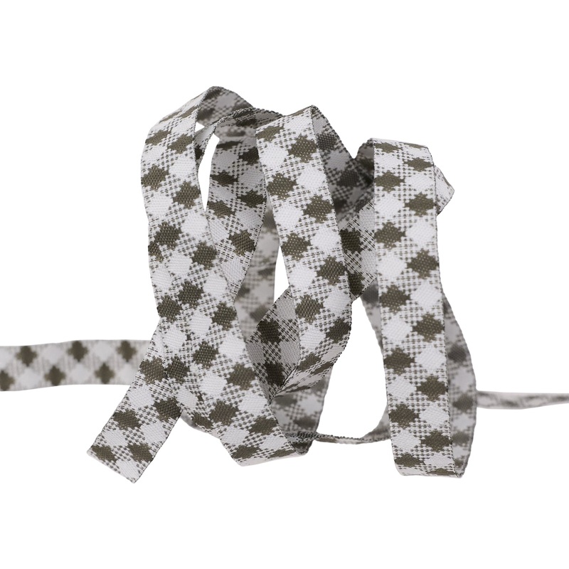 Check It in Charcoal – 3/8″ width – Farmstead by Stacy Iest Hsu – One Yard