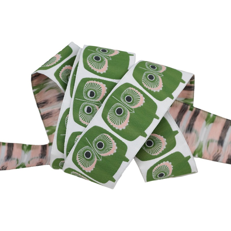 First Day of Fall – Owls – 1-1/2″ width – By Loes Van Oosten – One Yard