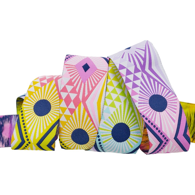 Mega Lucy – 1-1/2 ” width – Tula Pink Tabby Road – One Yard