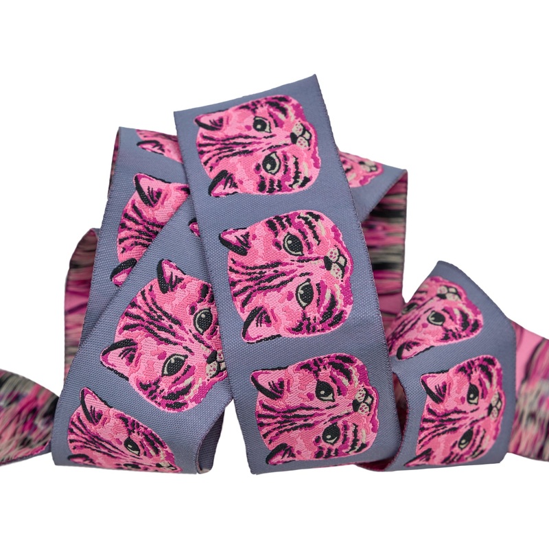 Meow Meow – 1-1/2″ width – Best of Sarah Watts – One Yard
