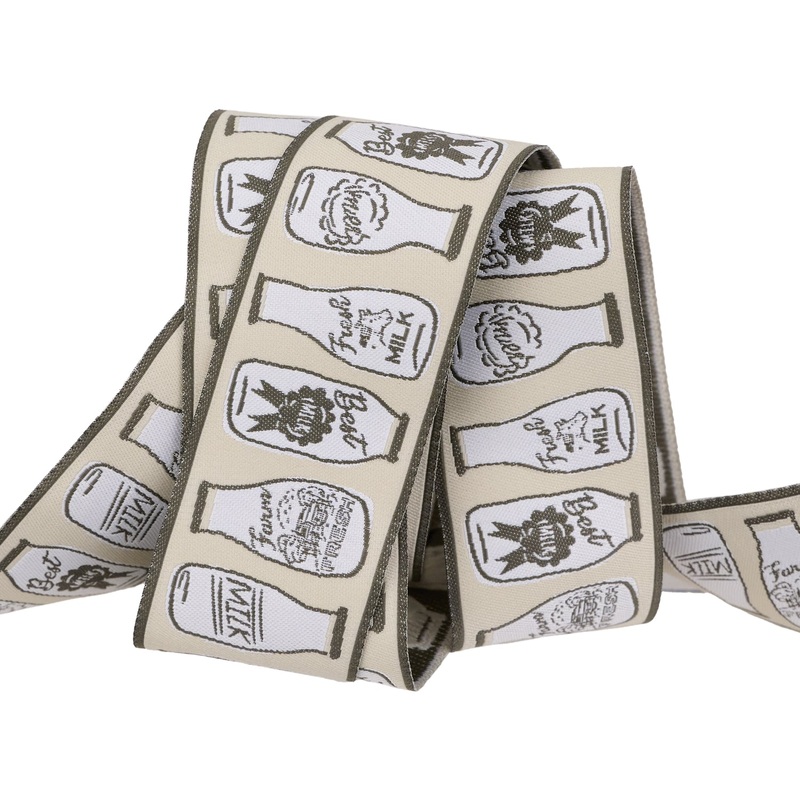 Milk Time in Linen – 1-1/2″ width – Farmstead by Stacy Iest Hsu – One Yard