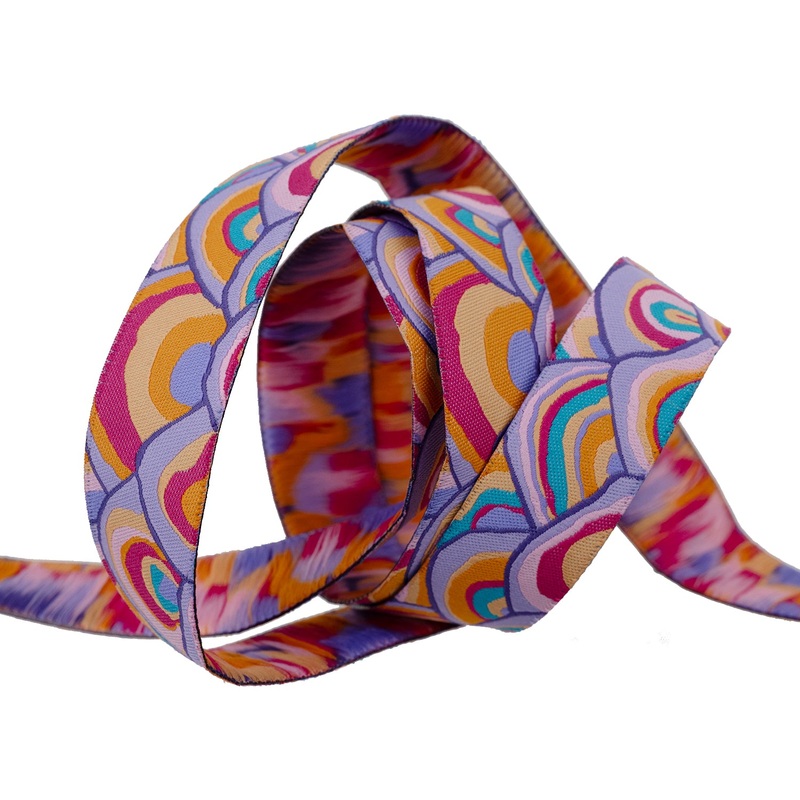 Wobble in Pastel – 7/8″ width – Kaffe Classics 2024 – One Yard