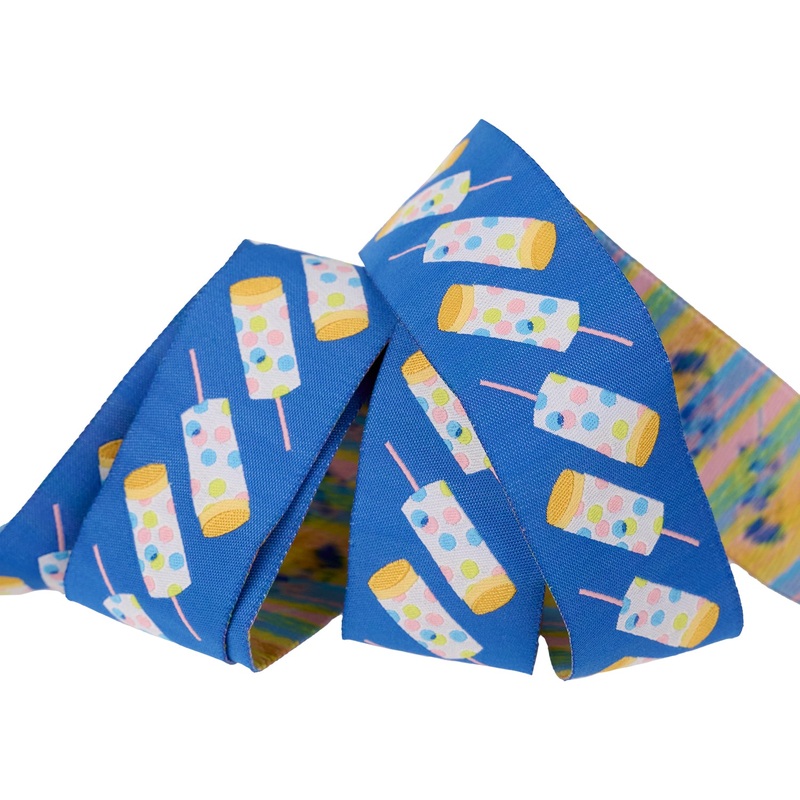 80’s Greatest Hits – Push Pop – 1-1/2″ width – by Kimberly Kight – One Yard