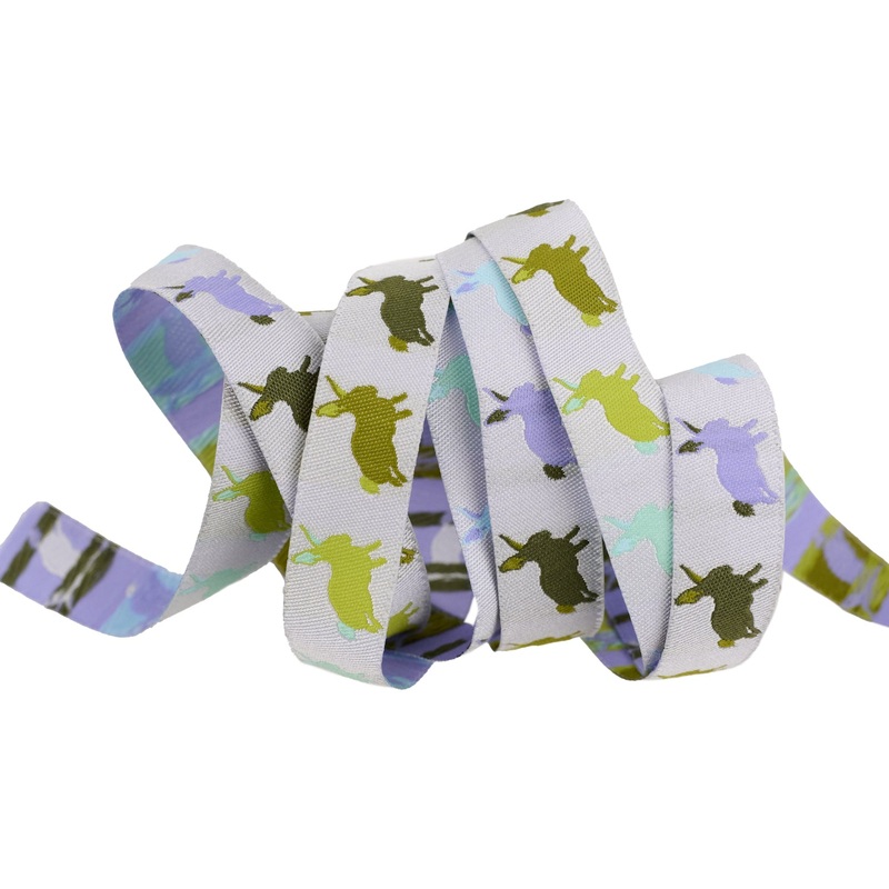 Full Moon Forest II – Hop To It in Enchanted – 5/8″ width – by Tula Pink – One Yard