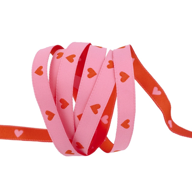 Hearts in Sorbet – 3/8″ width – Best of Melody by Melody Miller – One Yard