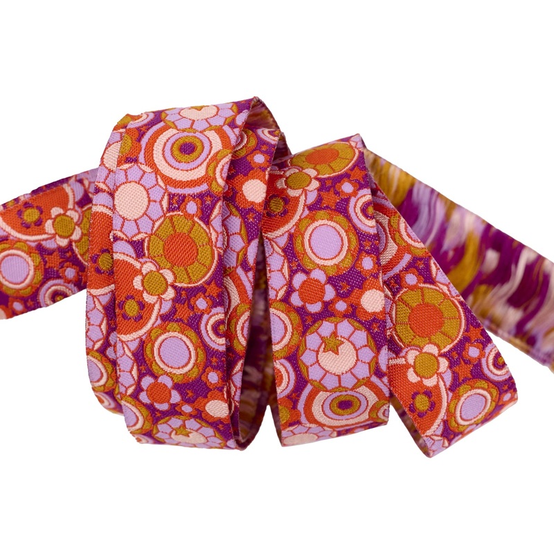 Mythical Bloom – 7/8″ width – Mythical by Stacy Peterson – One Yard