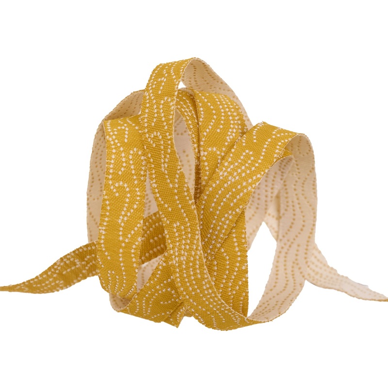 Teddy and the Bears – Flames in Goldenrod – 3/8″ – by Sarah Watts – One Yard