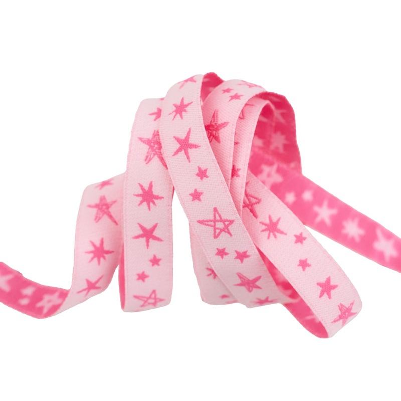 Teddy and the Bears – Rockstar in Glow Rose – 5/8″ – by Sarah Watts – One Yard