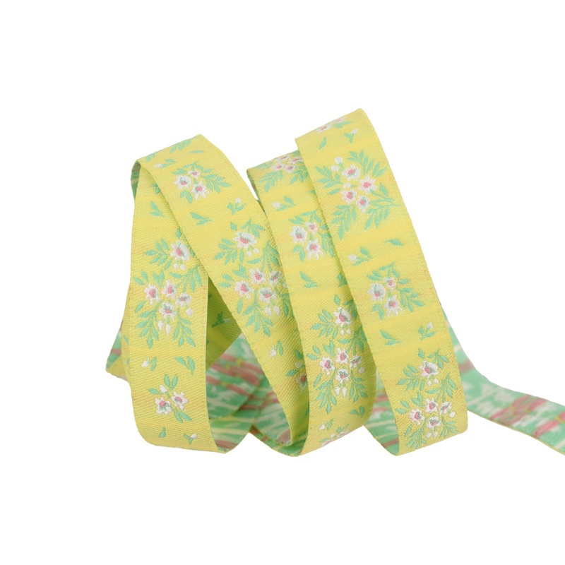 True Colors 2025 – What a Ditz in Buttercup – 5/8″ width – by Tula Pink – One Yard