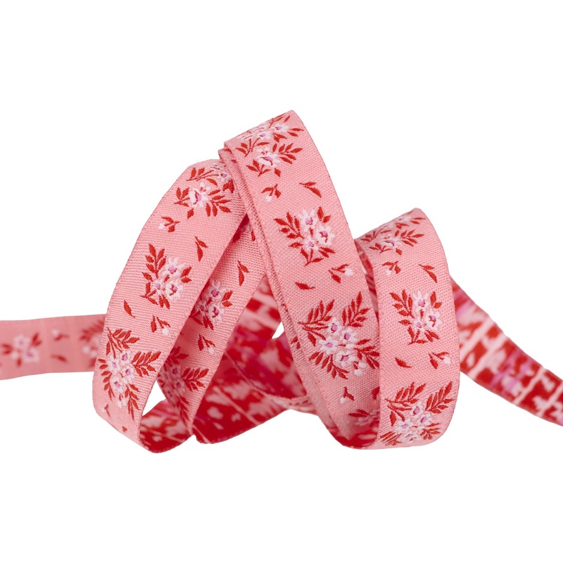 True Colors 2025 – What a Ditz in Peachy Keen – 5/8″ width – by Tula Pink – One Yard