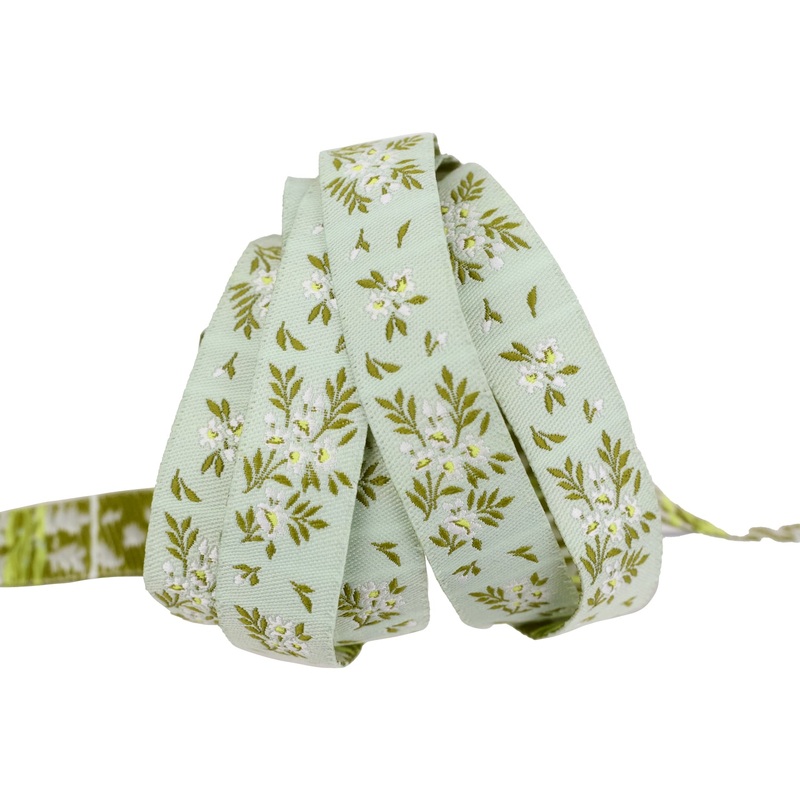 True Colors 2025 – What a Ditz in Spearmint – 5/8″ width – by Tula Pink – One Yard