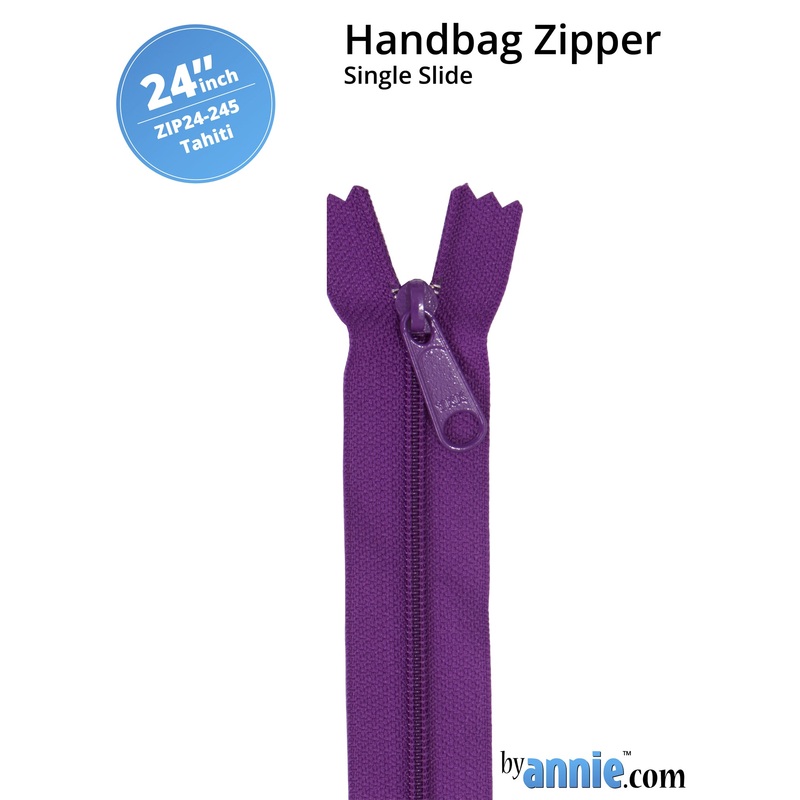 24″ Handbag Zipper – Single Slide – Tahiti