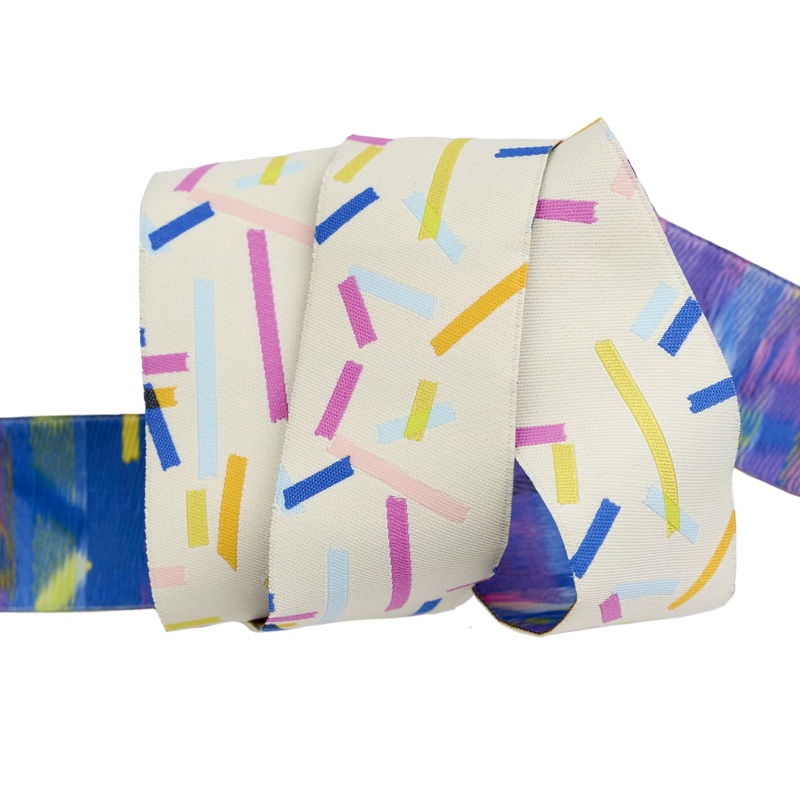 Salutations – Washi in Cream – 1-1/2″ width – by Rashida Coleman Hale – One Yard