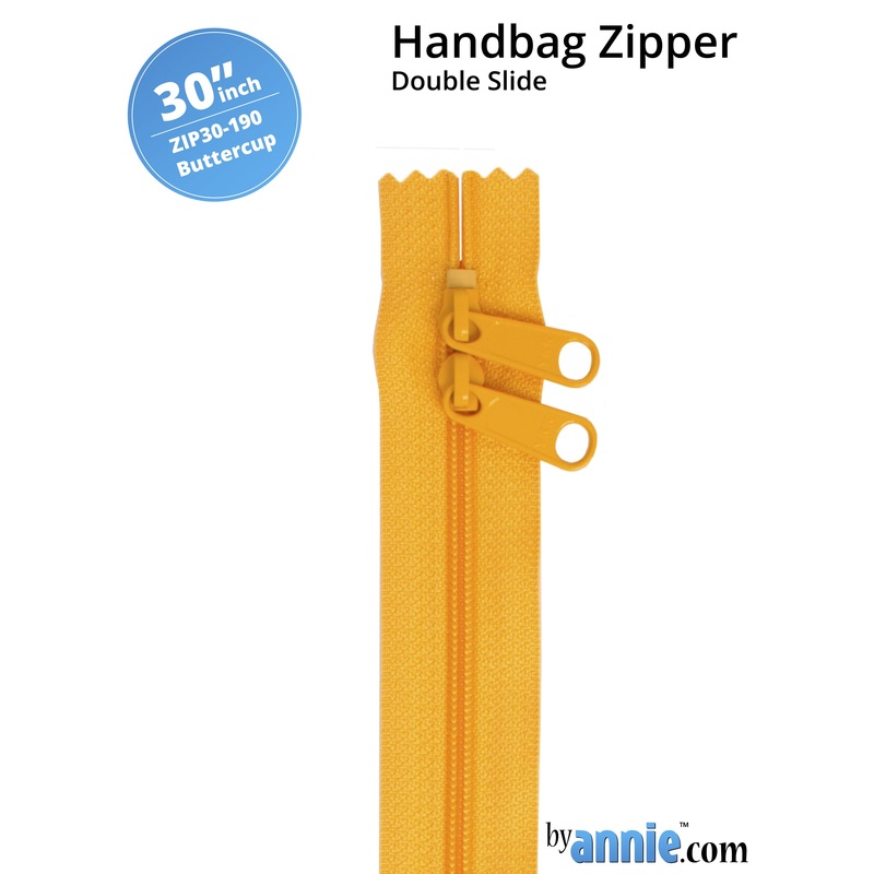 30″ Handbag Zipper – Double Slide – Buttercup
