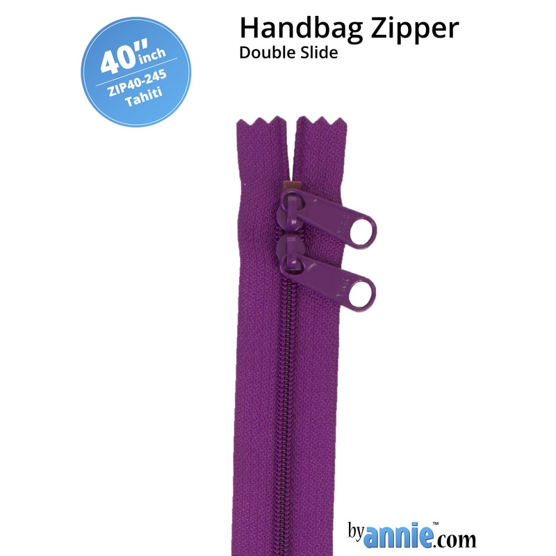 40″ Handbag Zipper – Double Slide – Tahiti