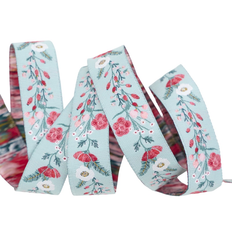 Adventale – Merriment Flora – 7/8″ width – by Katarina Roccella – One Yard