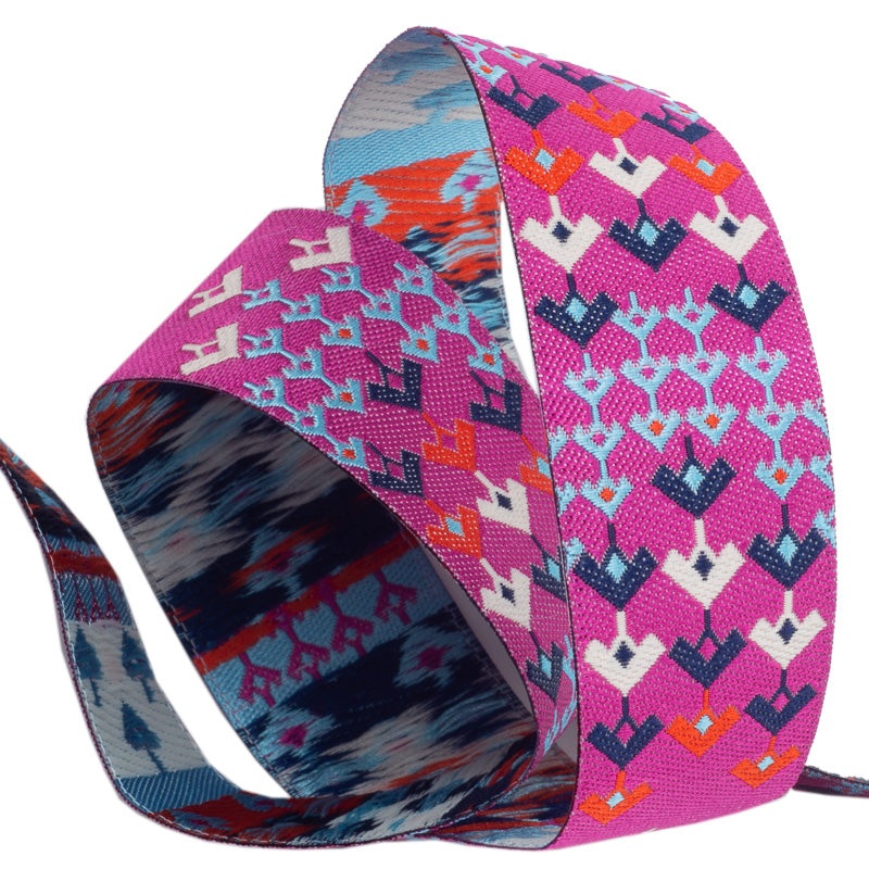 Magenta Prismatic  – Amy Butler – 7/8″ -by the yard