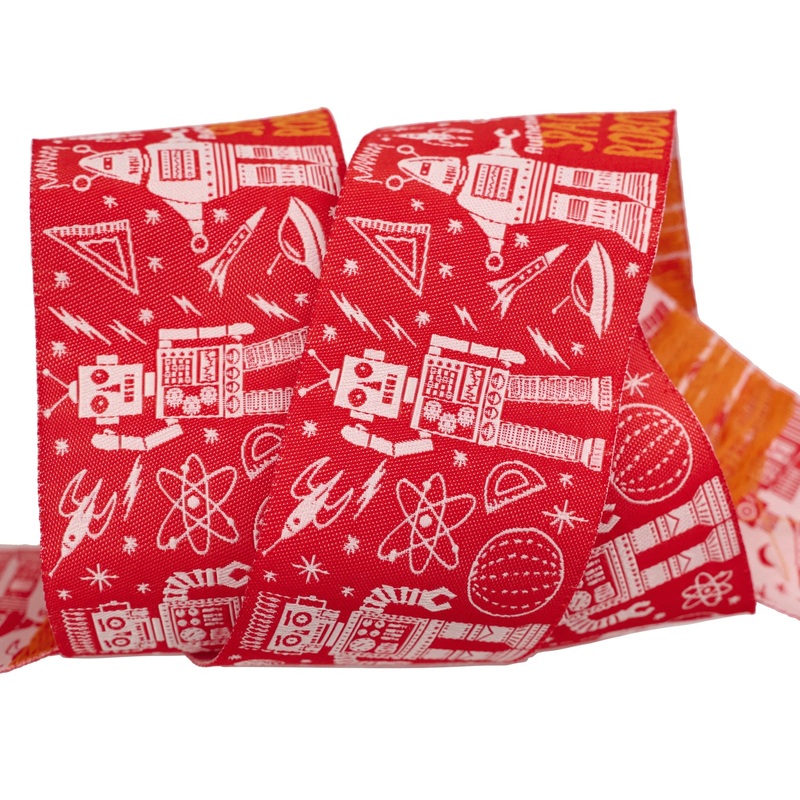 PREORDER – 3, 2, 1… Blastoff – Space Robot in Mars 2″ – by Stacy Iest Hsu – One Yard