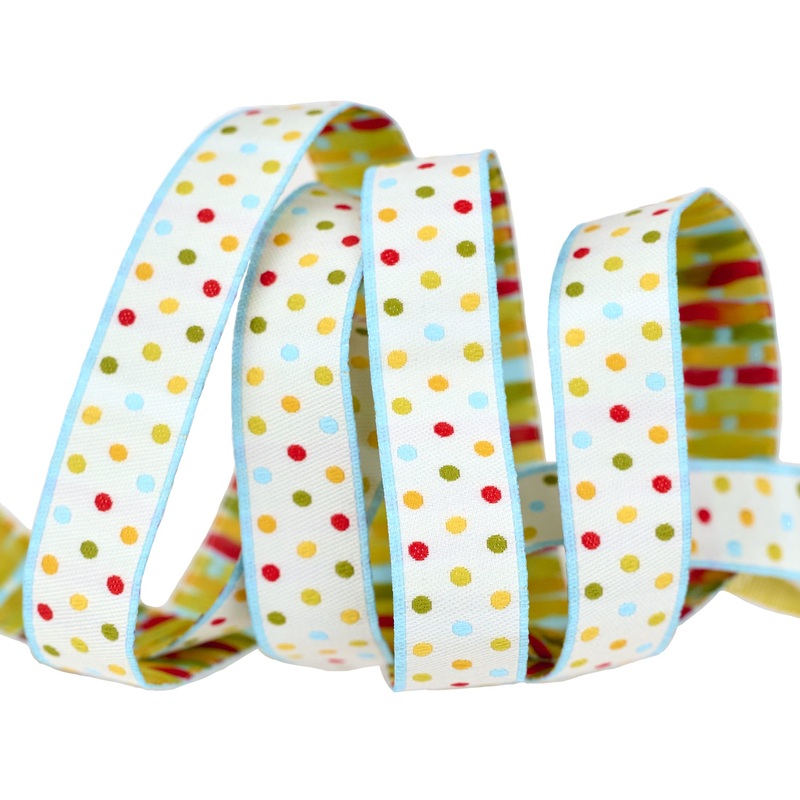 PREORDER – Animal Park Fun – Happy Dots 5/8″ – by Stacy Iest Hsu – One Yard