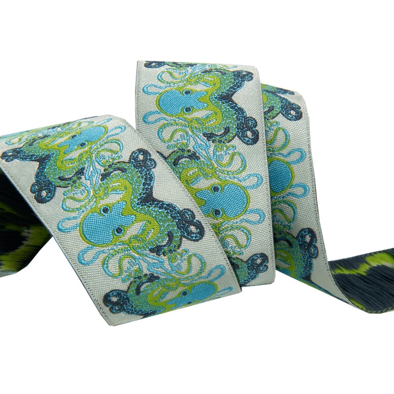 Blue Octogarden  – Tula Pink – 1-1/2″- by the yard