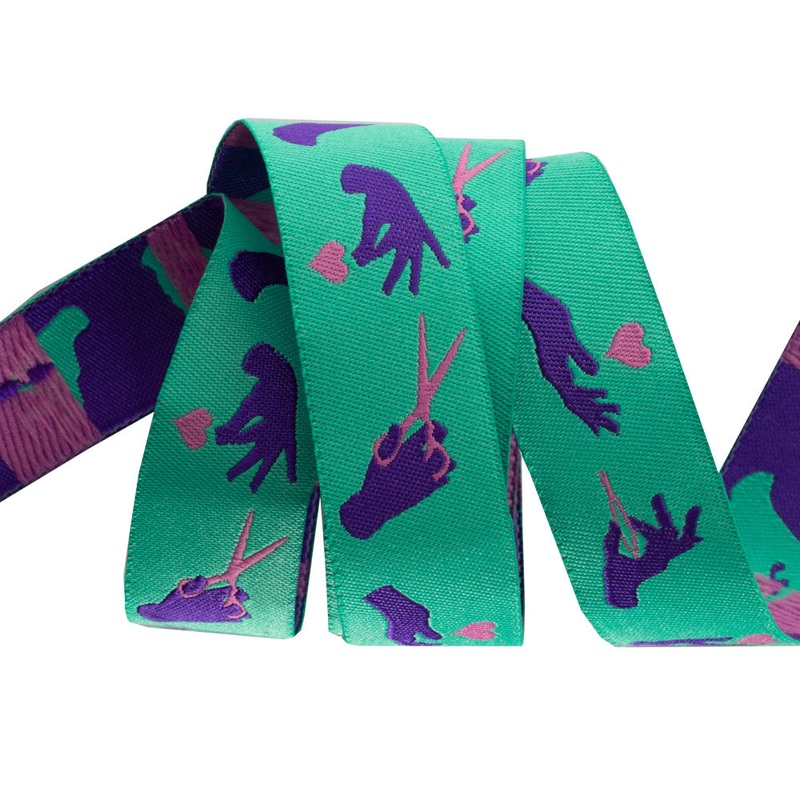 Busy Fingers, Night Mint-Tula Pink-7/8″-by the yd