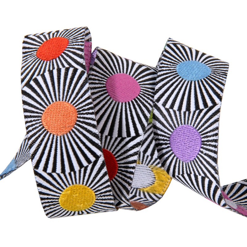 Narrow Multi Dots – Tula Pink Linework – 7/8″ by yd