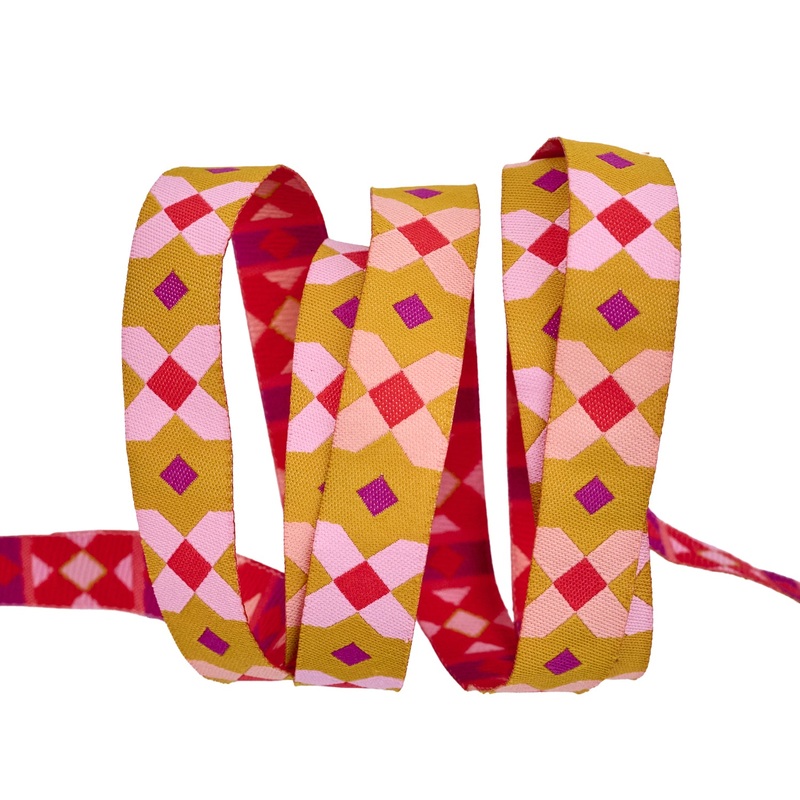 Ramble – Big X – 5/8″ width – by Tara Faughnan – One Yard