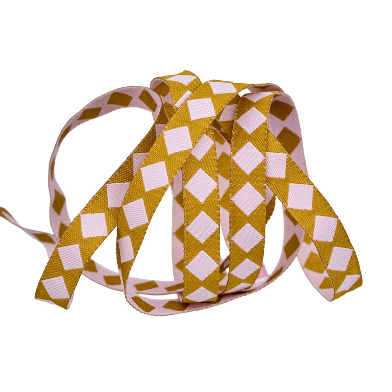 Ramble – On-Point Squares – 3/8″ width – by Tara Faughnan – One Yard